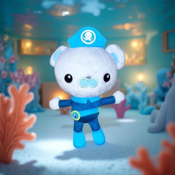 Fisher Price Octonauts Octoplush Barnacles Plush 5” - Picture 1 of 5